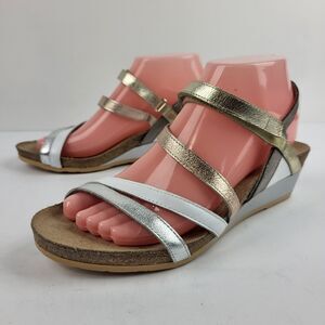 Naot Hero Strappy Wedge Sandals Size EUR 39, US 8.5 M